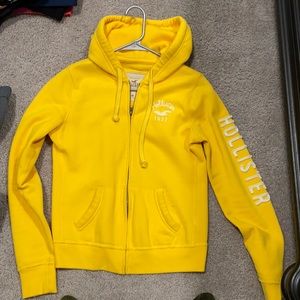 Zip up Hollister sweater